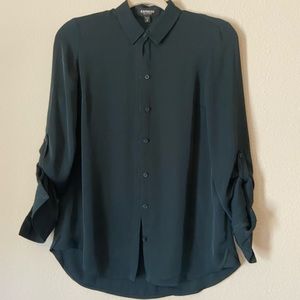 Sheer button up